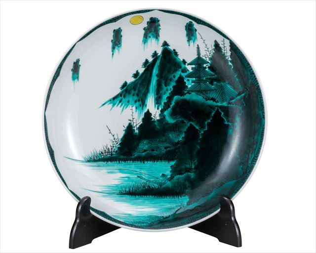 九谷焼・福田良則氏☆創作皿 九谷焼・福田良則氏☆創作皿 【公式通販】